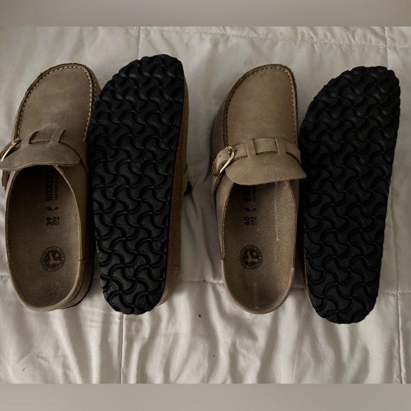 NWT Birkenstock Buckley Style Oiled Leather in Light Tobacco - Picture 15 of 16